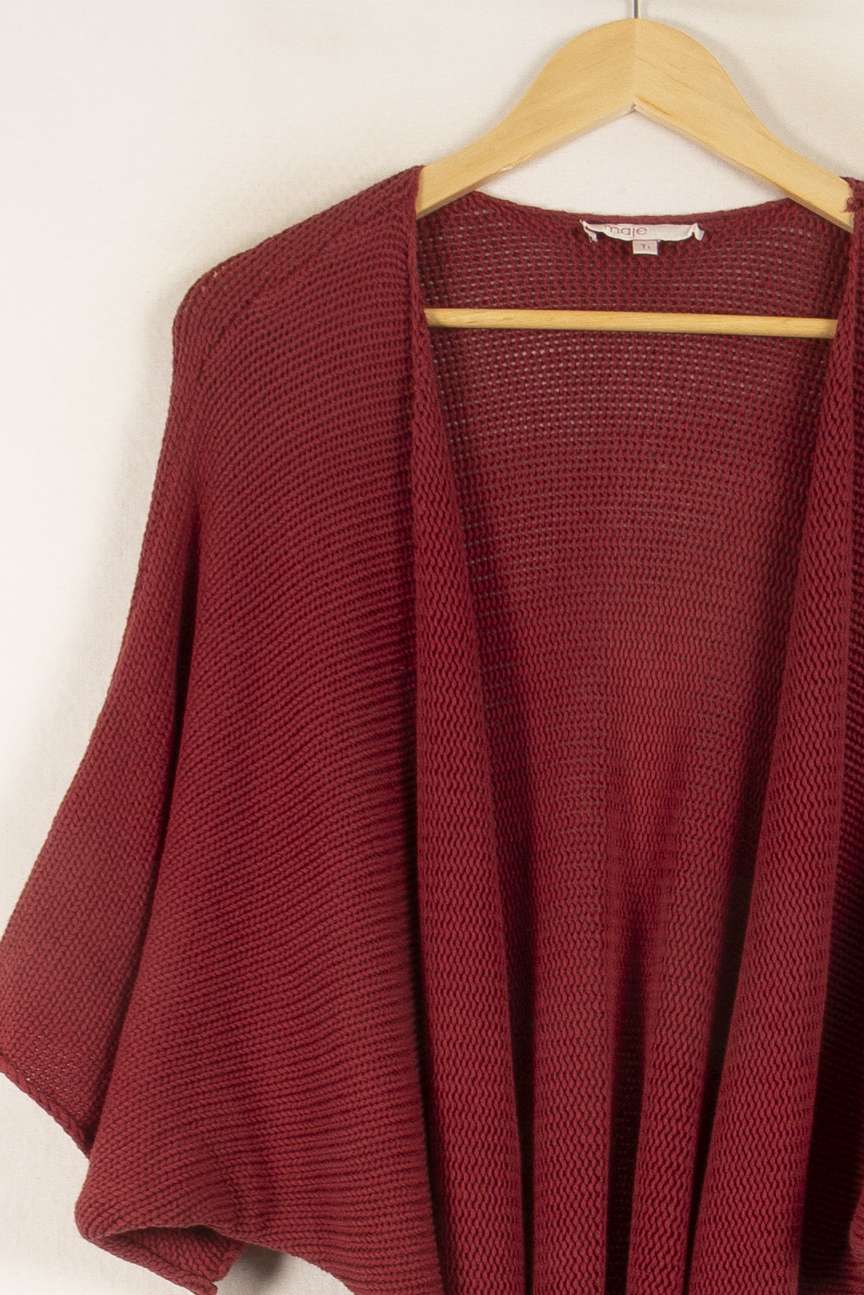 Kimono Bordeaux - Taille S/36 de la marque Maje | PARAD48861 - Vendu par Paradigme - Image 3