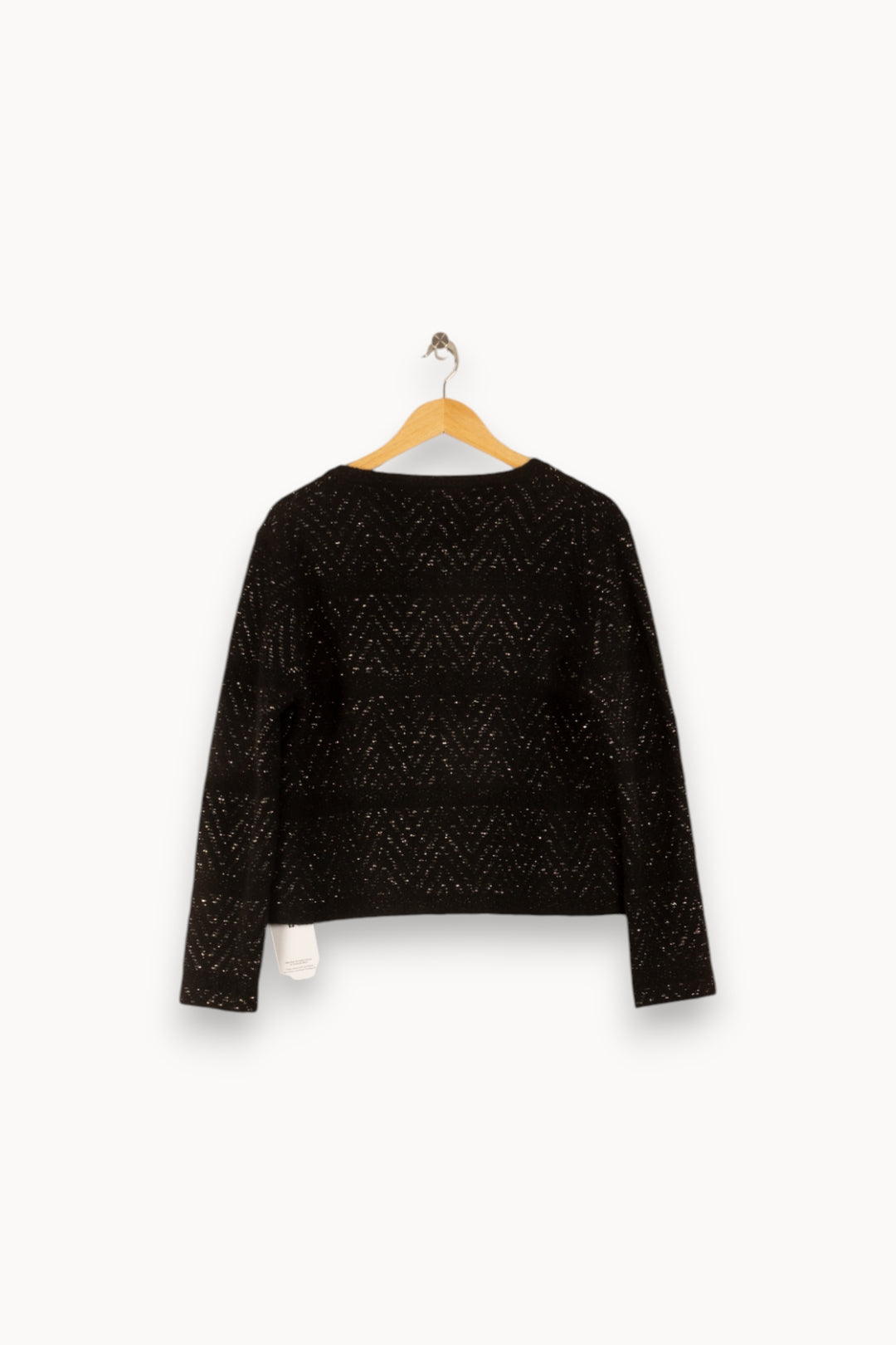 Gilet Noir - Taille L/40 de la marque Caroll | PARAD48865 - Vendu par Paradigme - Image 4