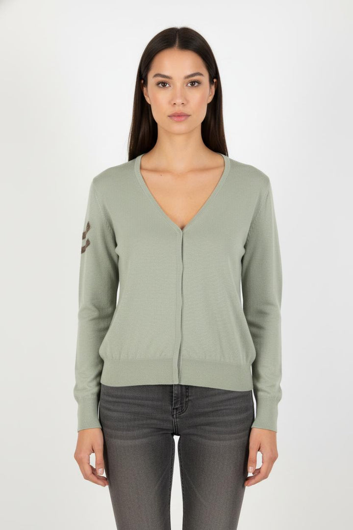 Cardigan Vert - Taille S/36