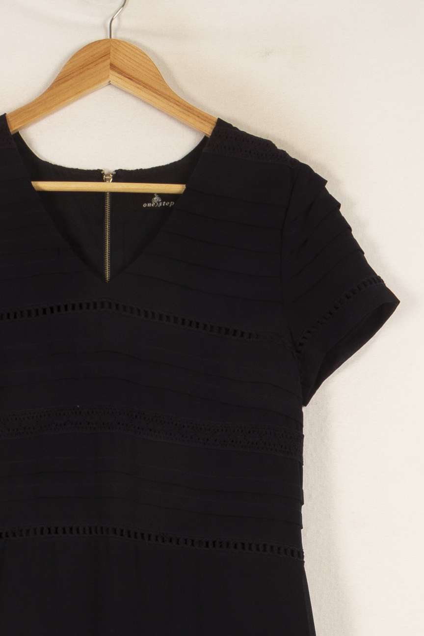 Robe Courte Noire - Taille M/38 de la marque One Step | PARAD48867 - Vendu par Paradigme - Image 3