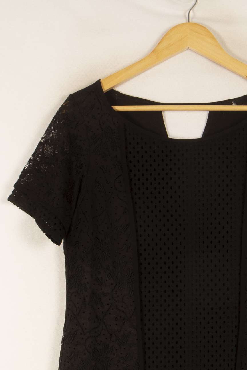 Robe Droite Noire - Taille M/38 de la marque One Step | PARAD48869 - Vendu par Paradigme - Image 3