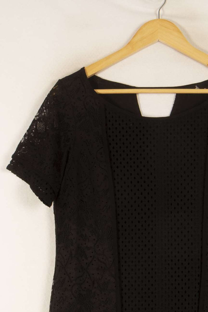 Robe Droite Noire - Taille M/38 de la marque One Step | PARAD48869 - Vendu par Paradigme - Image 3