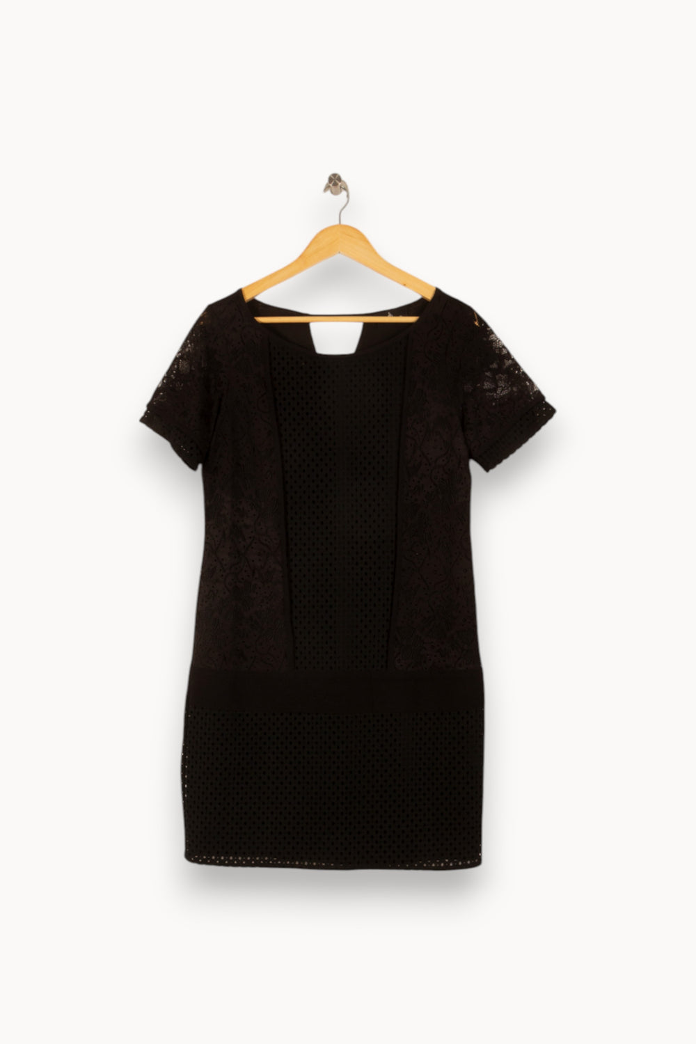 Robe Droite Noire - Taille M/38 de la marque One Step | PARAD48869 - Vendu par Paradigme - Image 2