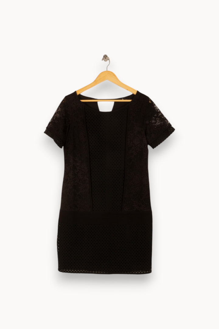 Robe Droite Noire - Taille M/38 de la marque One Step | PARAD48869 - Vendu par Paradigme - Image 2