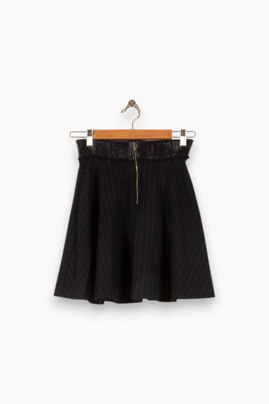 Jupe Courte Noire - Taille S/36 de la marque Sandro | PARAD48871 - Vendu par Paradigme - Image 4