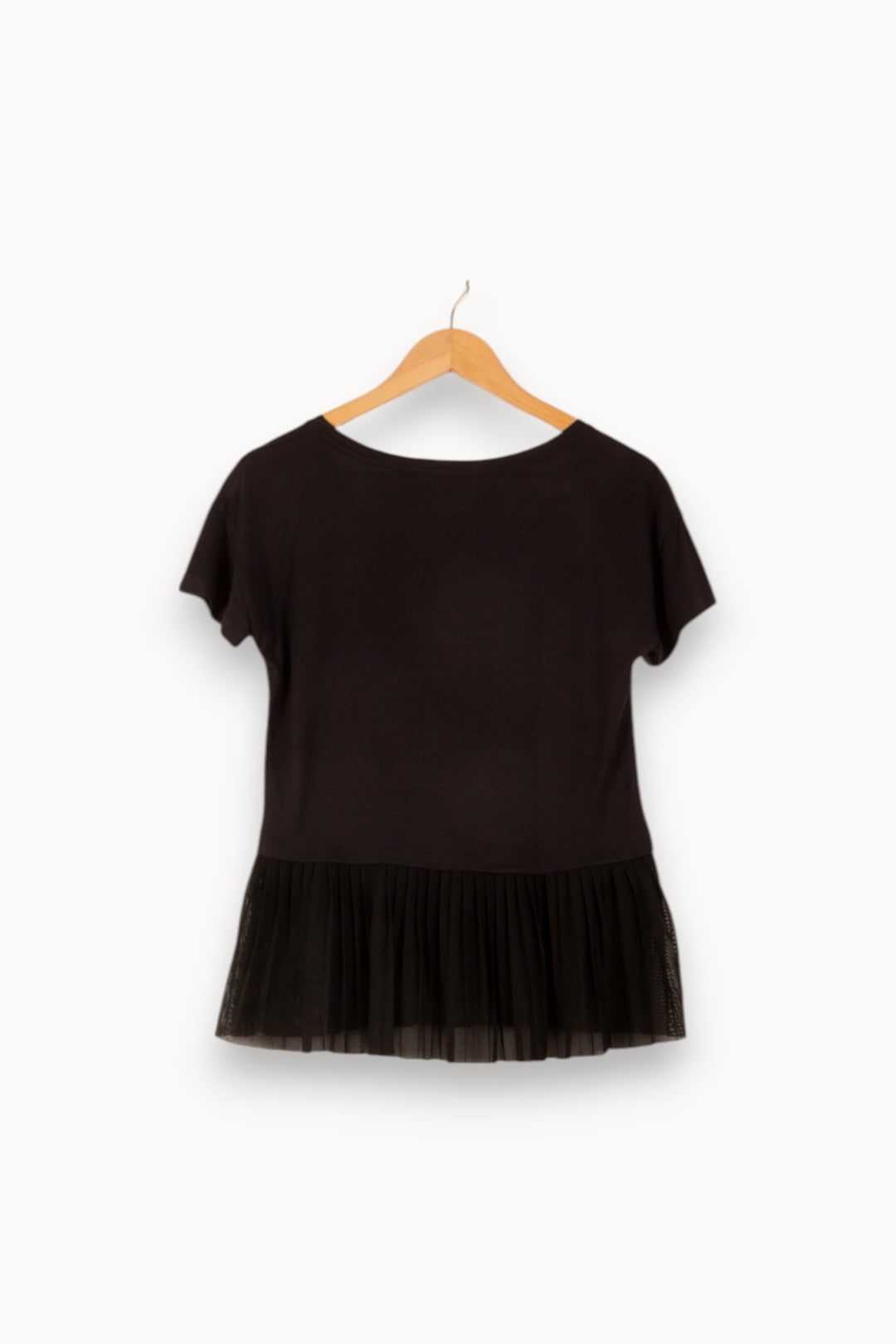 Tee-shirt Noir - Taille S/36 de la marque Claudie Pierlot | PARAD48872 - Vendu par Paradigme - Image 4
