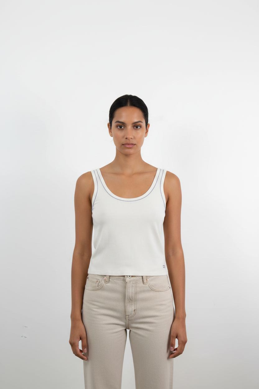 Débardeur Blanc - Taille S/36