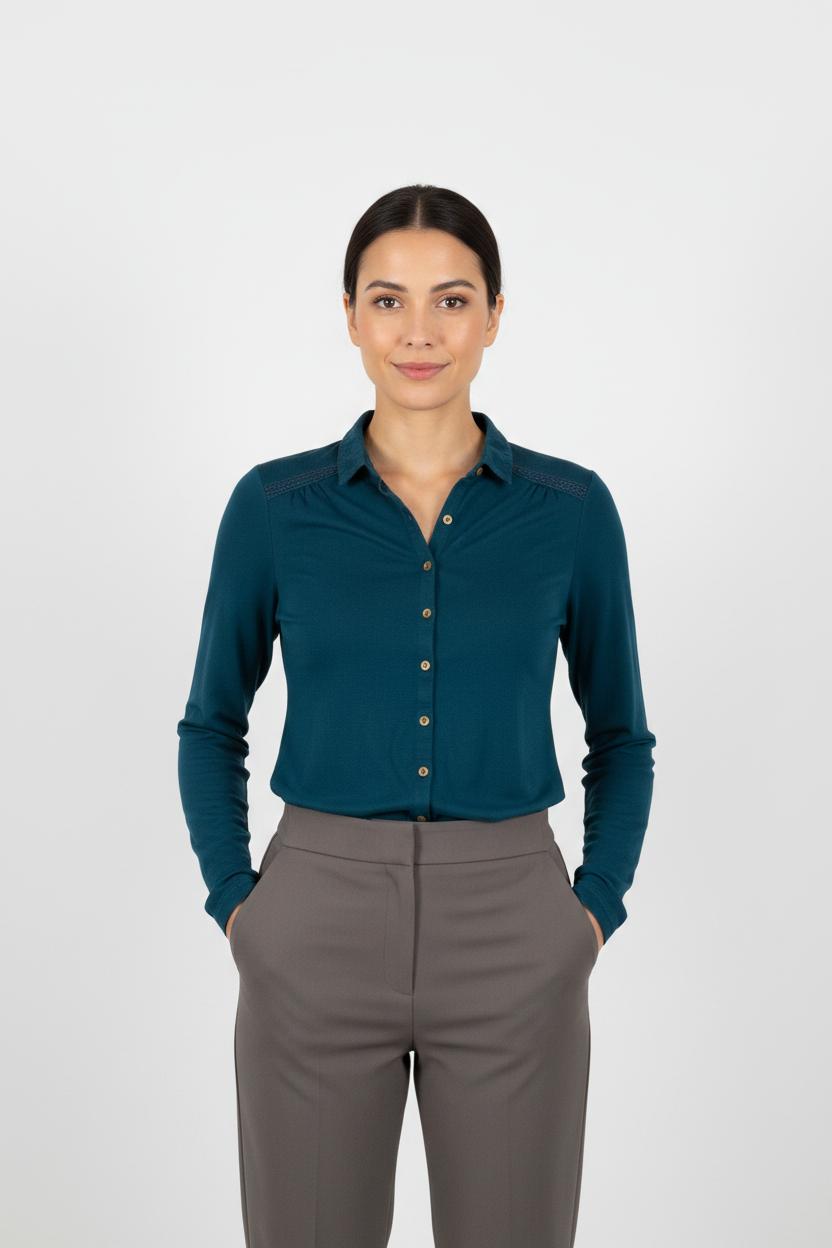 Chemise Bleue - Taille XS/34