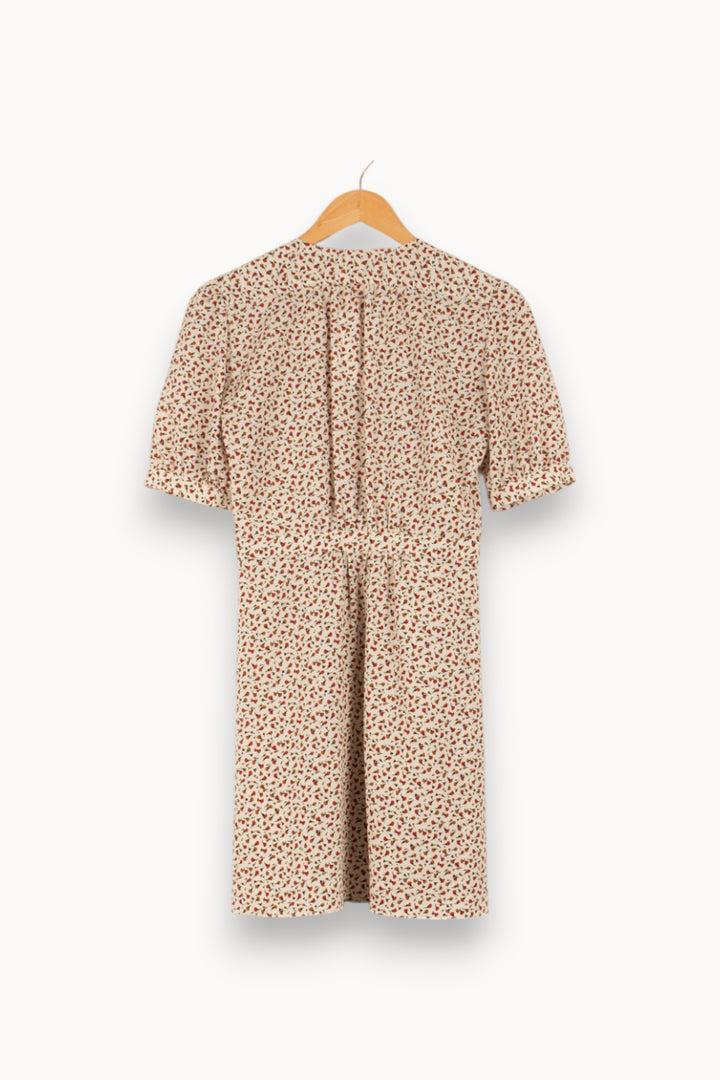 Robe Portefeuille Blanche et Rouge - Taille S/36 de la marque ZAPA | PARAD48880 - Vendu par Paradigme - Image 4