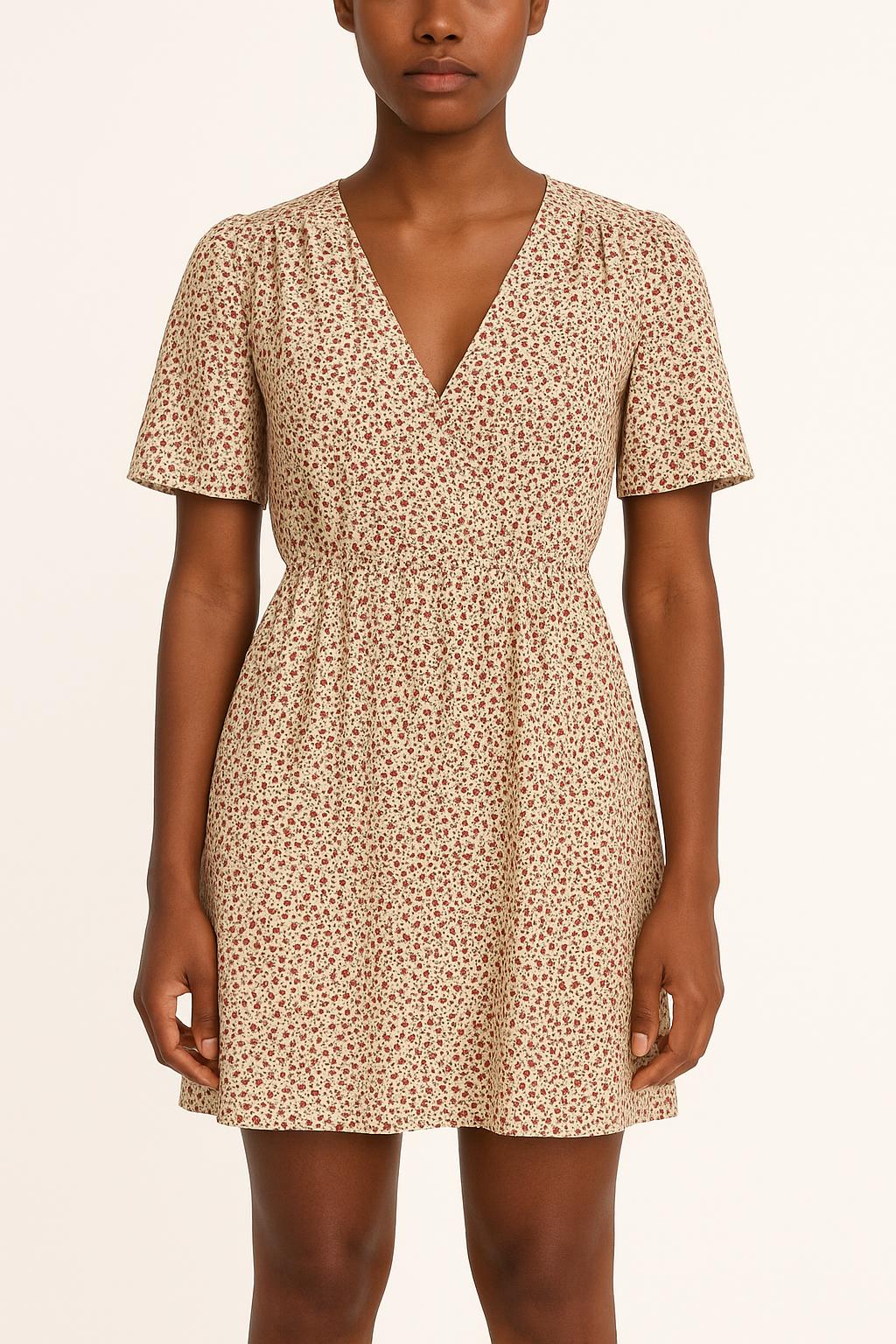 Robe Portefeuille Blanche et Rouge - Taille S/36 de la marque ZAPA | PARAD48880 - Vendu par Paradigme - Image 1