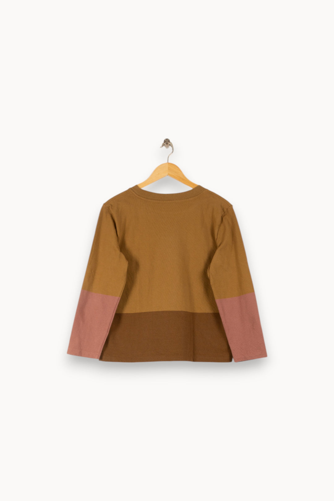 Tee-shirt Manches Longues Marron et Rose - Taille S/36 de la marque Levi's | PARAD48887 - Vendu par Paradigme - Image 4