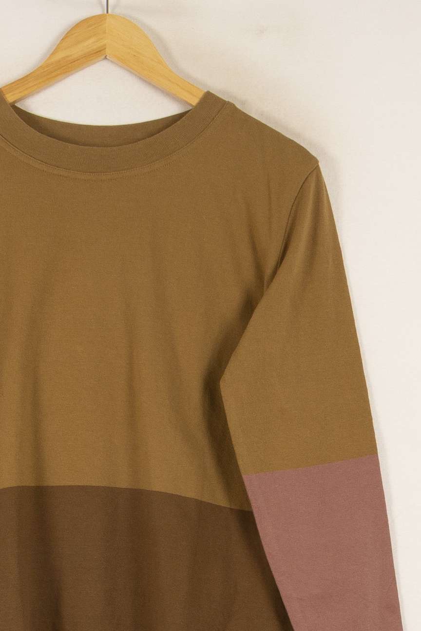 Tee-shirt Manches Longues Marron et Rose - Taille S/36 de la marque Levi's | PARAD48887 - Vendu par Paradigme - Image 3