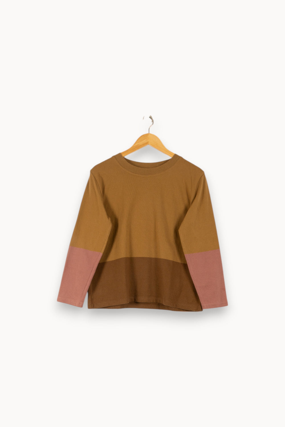 Tee-shirt Manches Longues Marron et Rose - Taille S/36 de la marque Levi's | PARAD48887 - Vendu par Paradigme - Image 2