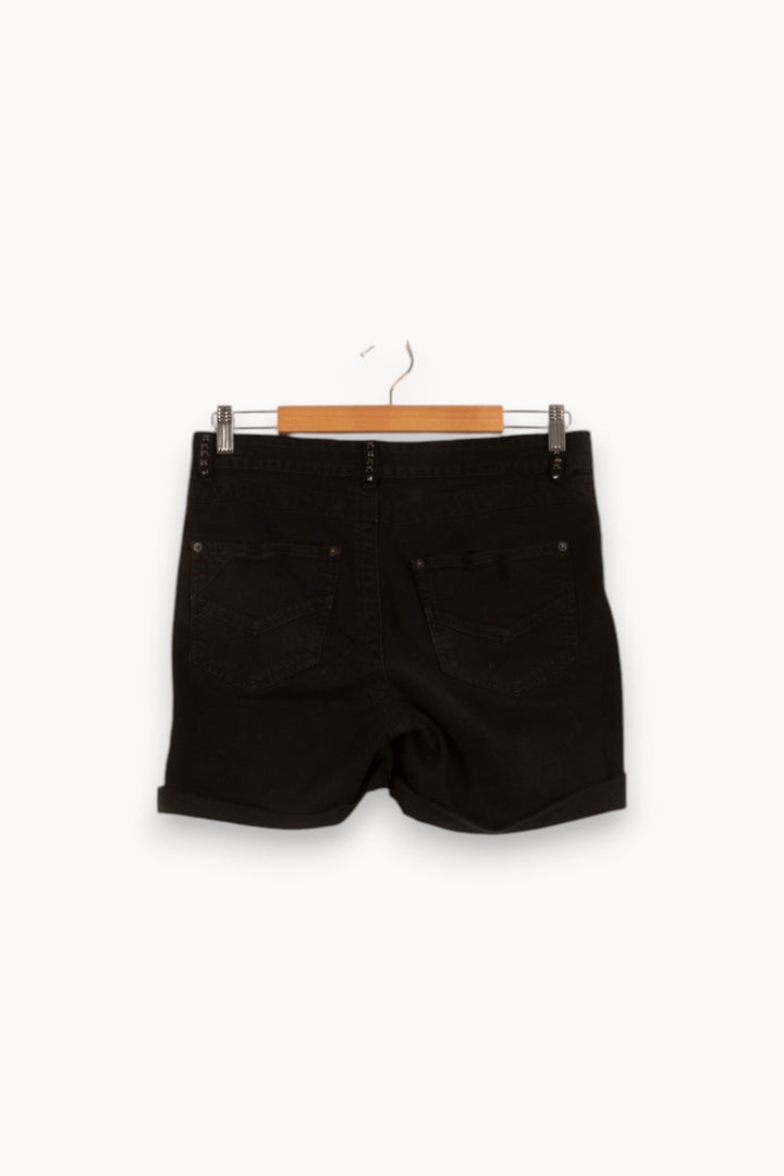 Short en Jean Noir - Taille M/38 de la marque Zadig&Voltaire | PARAD48891 - Vendu par Paradigme - Image 4