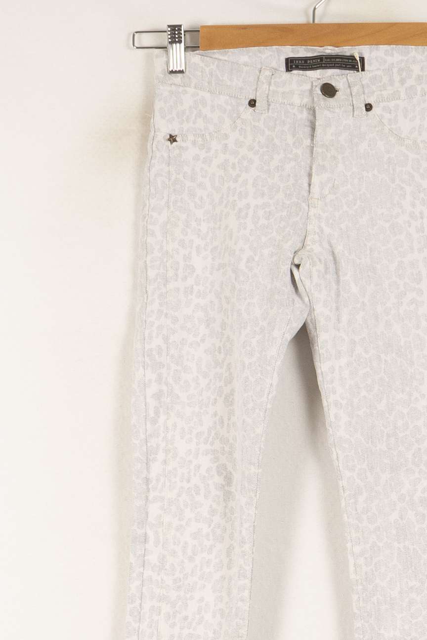 Jean Blanc - Taille XS/34 de la marque IKKS | PARAD48893 - Vendu par Paradigme - Image 3