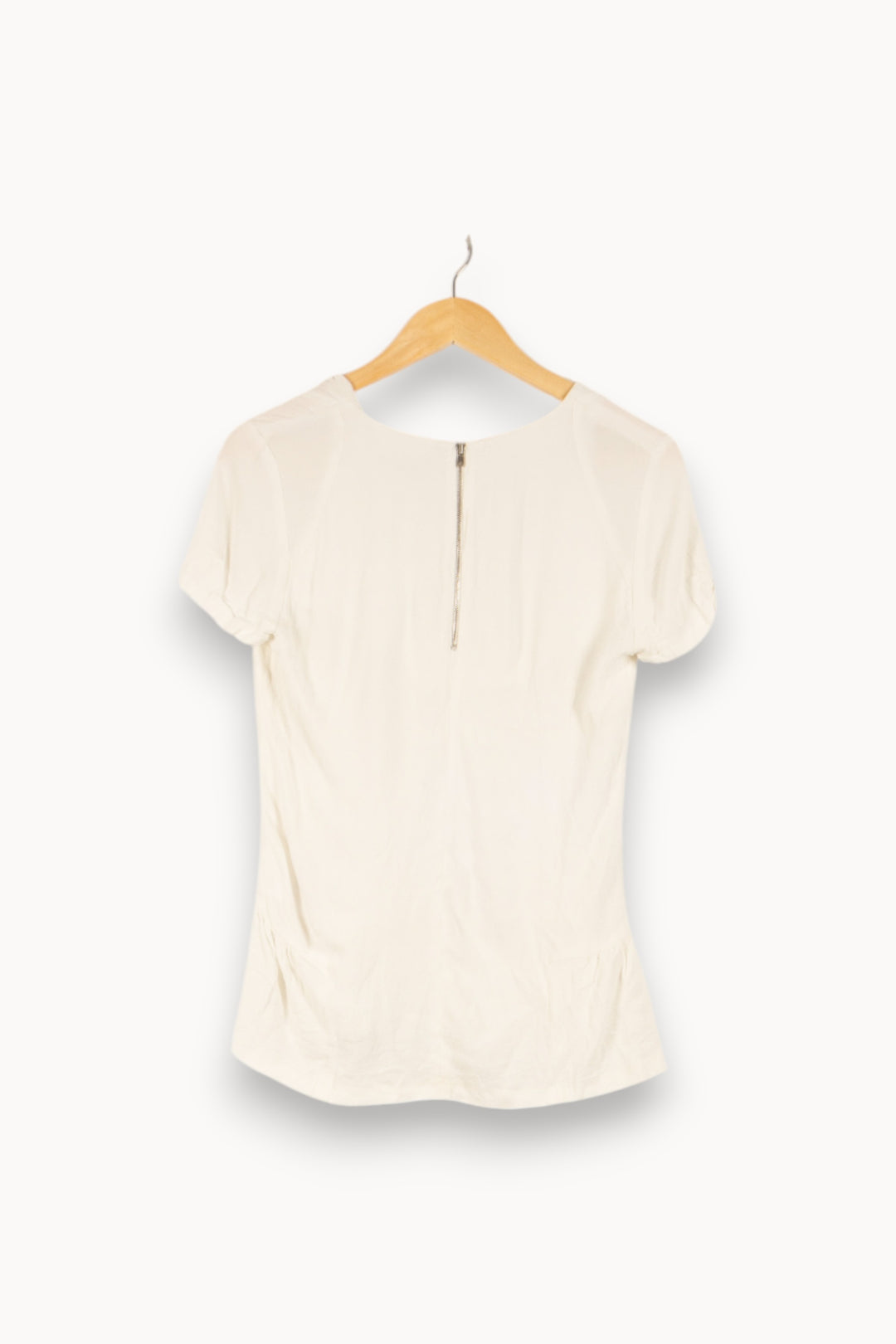 Blouse Blanche - Taille M/38 de la marque Sandro | PARAD48902 - Vendu par Paradigme - Image 4