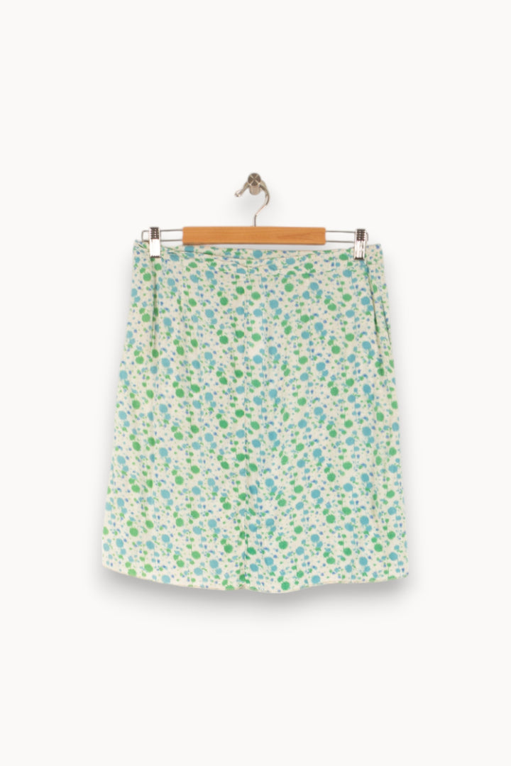 Jupe Courte Blanc Bleu et Vert - Taille L/40 de la marque Filippa K | PARAD48903 - Vendu par Paradigme - Image 4