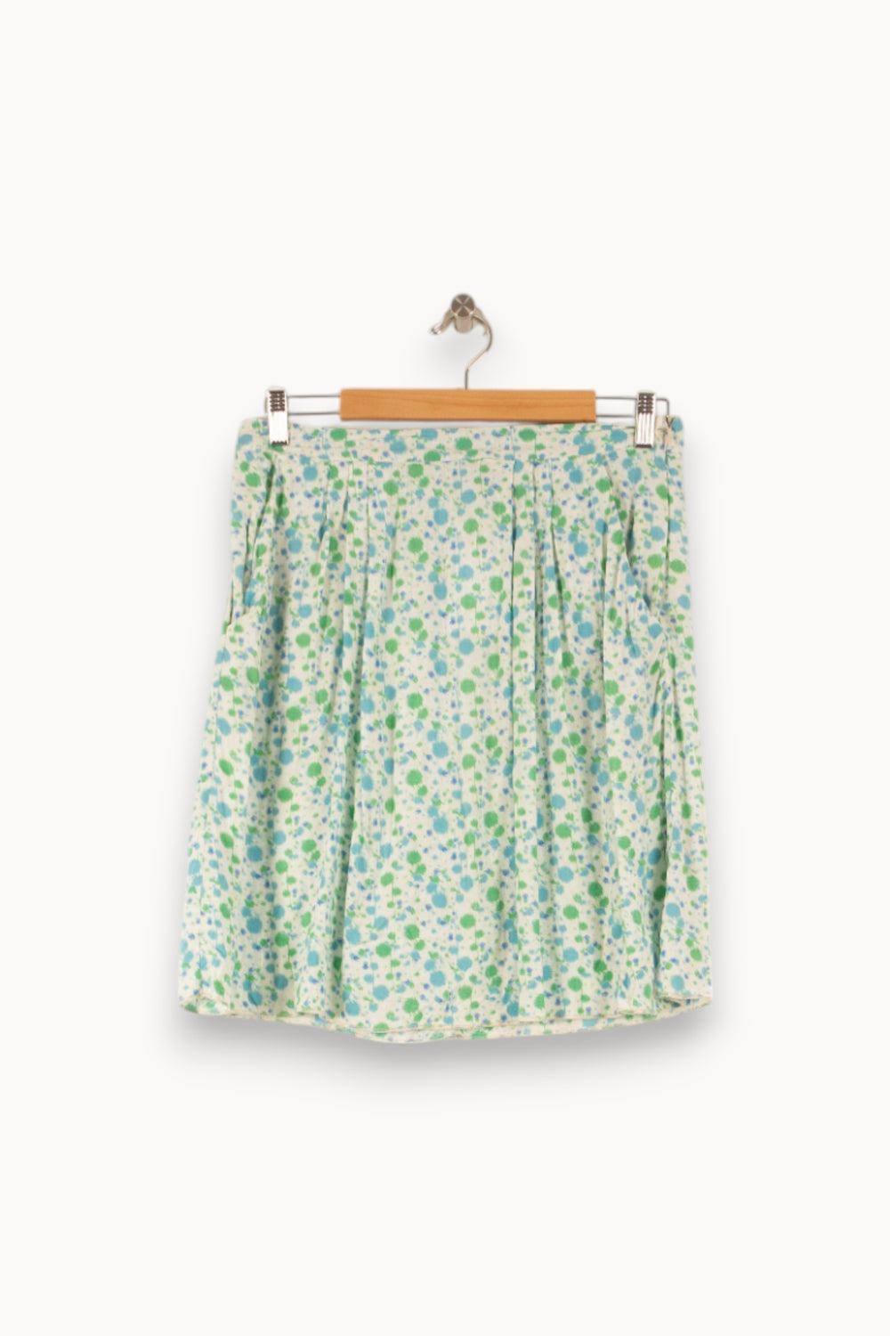 Jupe Courte Blanc Bleu et Vert - Taille L/40 de la marque Filippa K | PARAD48903 - Vendu par Paradigme - Image 2