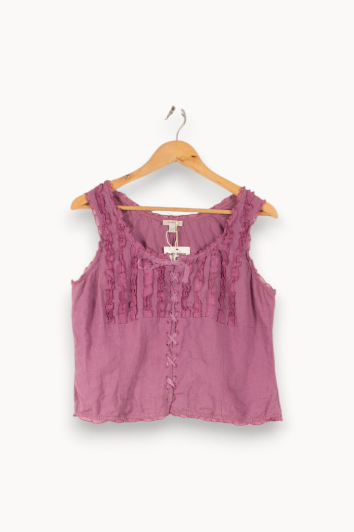 Débardeur Violet - Taille XXXL/46 de la marque Maison 123 | PARAD48913 - Vendu par Paradigme - Image 2