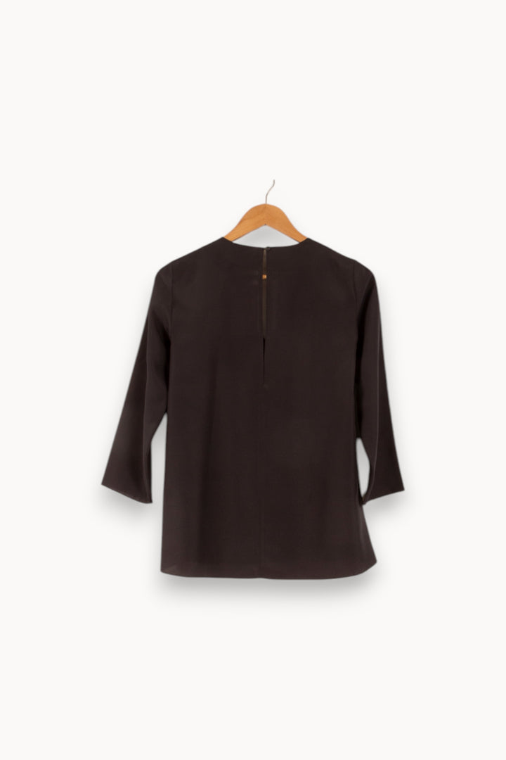 Blouse Grise - Taille XS/34 de la marque ZAPA | PARAD48921 - Vendu par Paradigme - Image 4