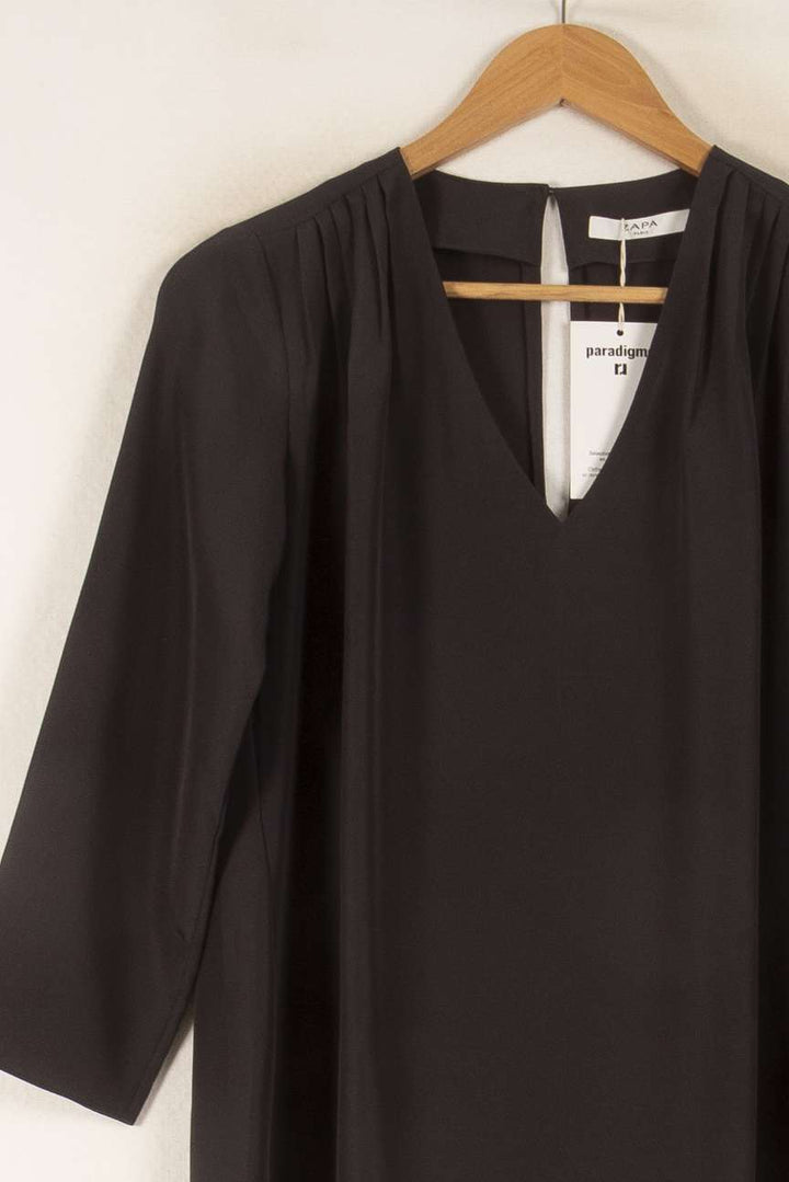 Blouse Grise - Taille XS/34 de la marque ZAPA | PARAD48921 - Vendu par Paradigme - Image 3