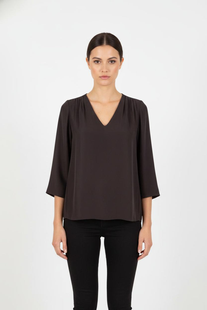 Blouse Grise - Taille XS/34