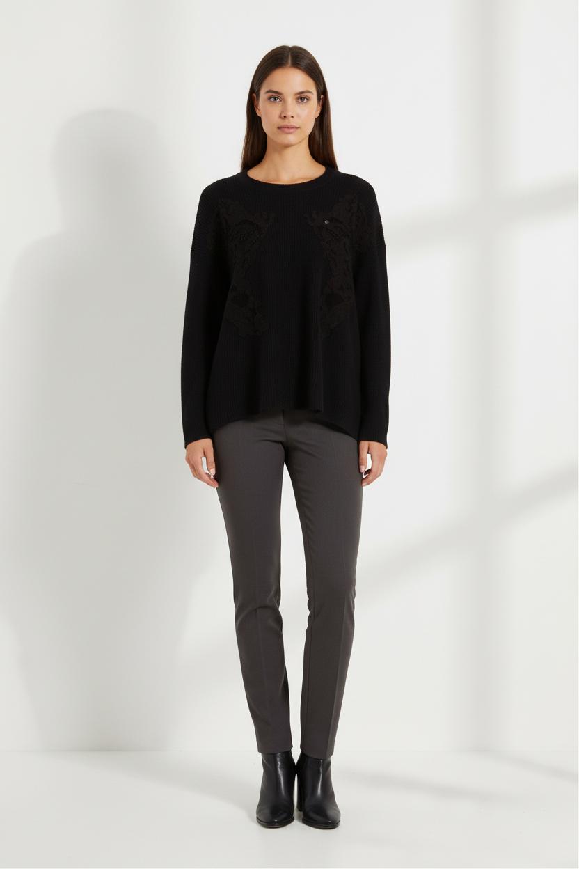 Pull Noir - Taille S/36