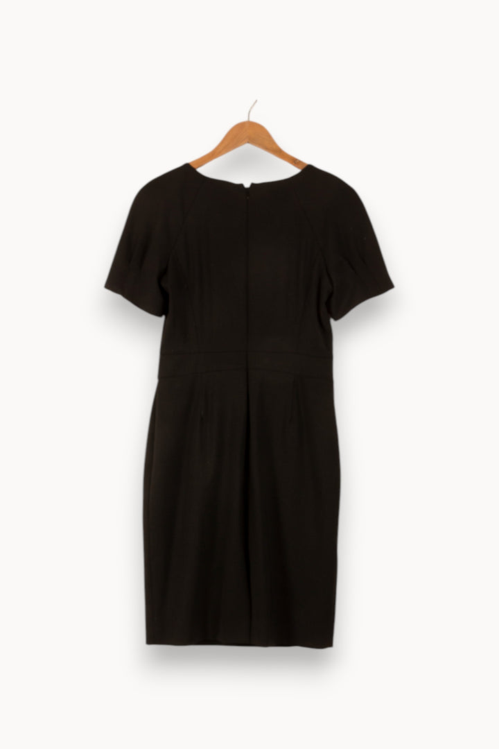 Robe Droite Noire - Taille M/38 de la marque Caroll | PARAD48930 - Vendu par Paradigme - Image 4