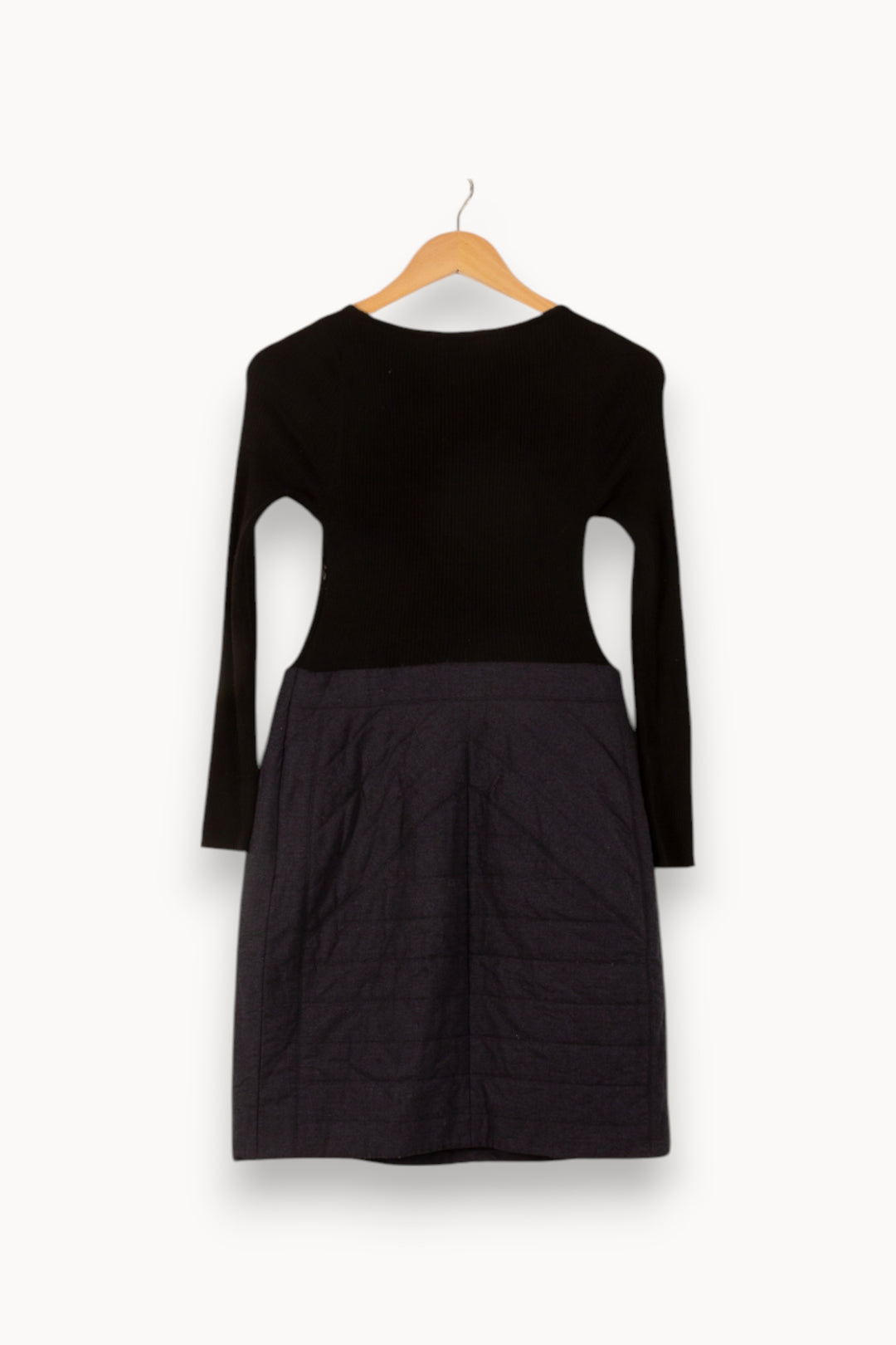 Robe Midi Noire et Bleue - Taille XL/42 de la marque Paule Ka | PARAD48933 - Vendu par Paradigme - Image 4