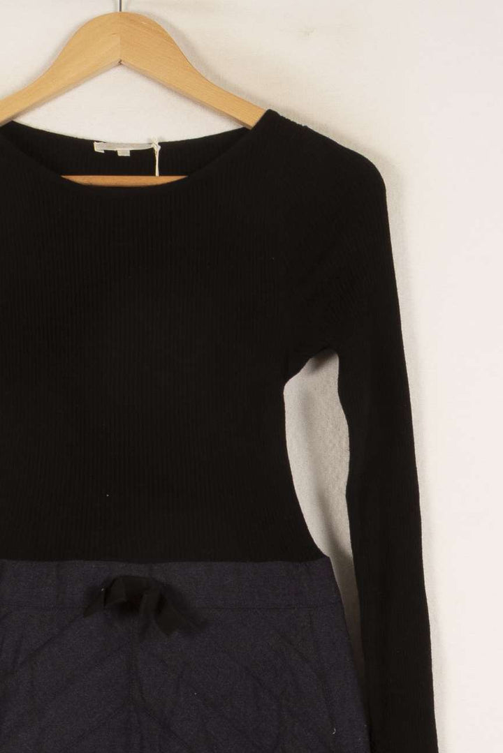 Robe Midi Noire et Bleue - Taille XL/42 de la marque Paule Ka | PARAD48933 - Vendu par Paradigme - Image 3