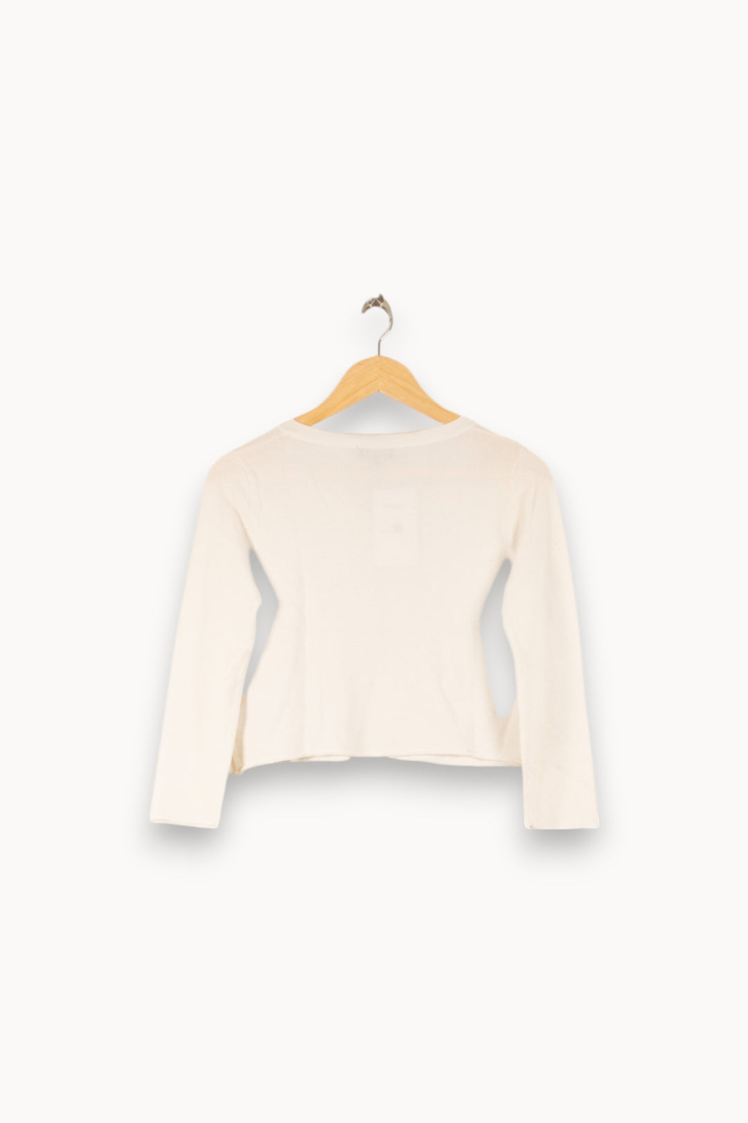 Cardigan Blanc - Taille S/36 de la marque Caroll | PARAD48936 - Vendu par Paradigme - Image 4