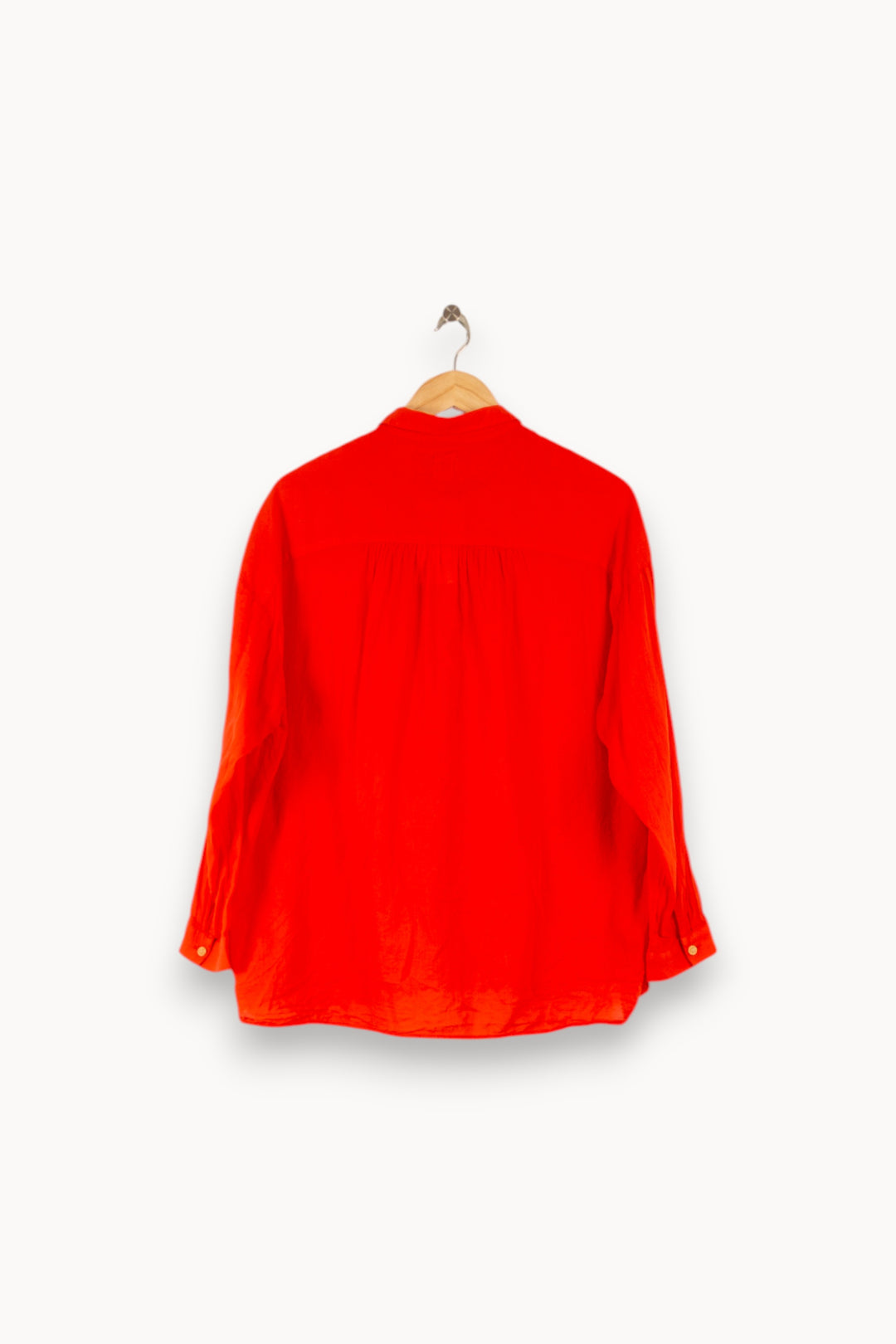 Chemise Rouge - Taille S/36 de la marque La Petite Etoile | PARAD48946 - Vendu par Paradigme - Image 4