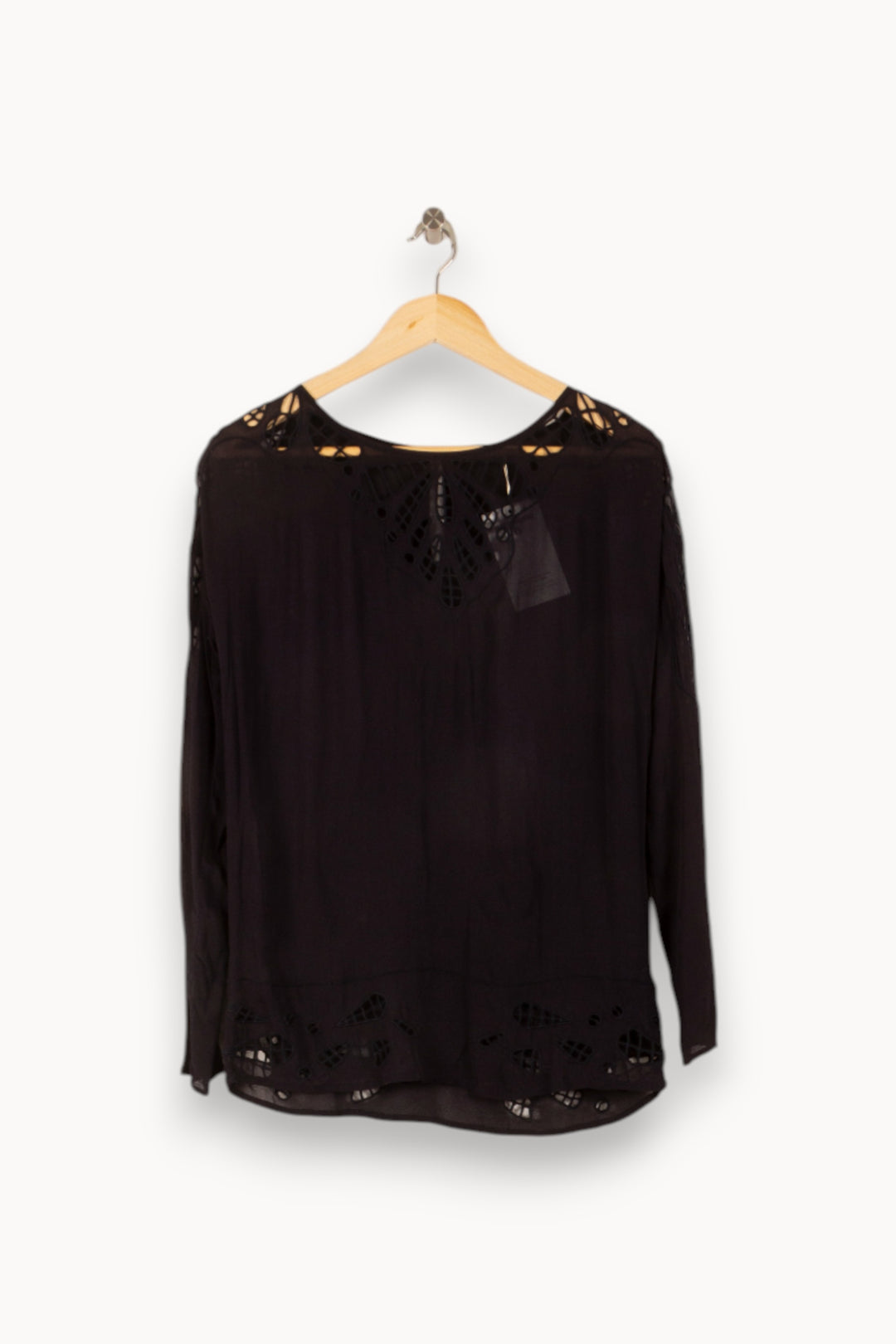 Blouse Noire - Taille XS/34 de la marque IKKS | PARAD48947 - Vendu par Paradigme - Image 2