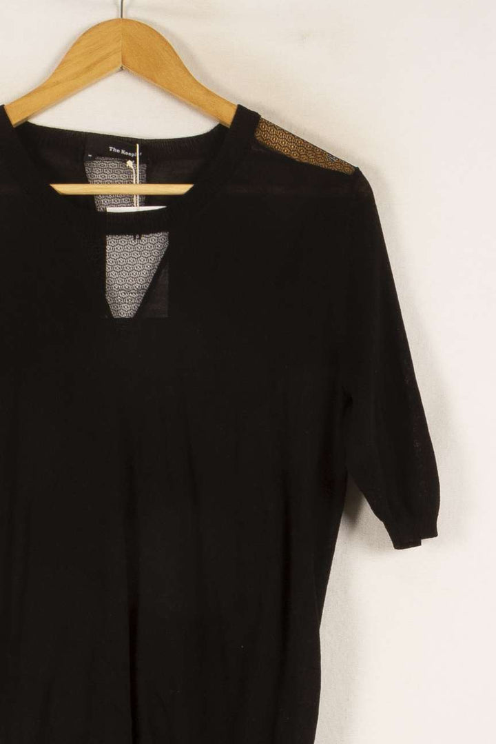 Pull Noir - Taille M/38 de la marque The Kooples | PARAD48948 - Vendu par Paradigme - Image 3