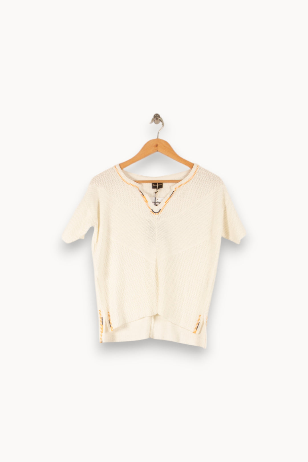 Pull Blanc - Taille XS/34 de la marque Bérénice | PARAD48951 - Vendu par Paradigme - Image 2