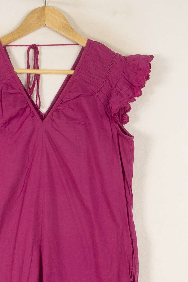 Robe Violet - Taille S/36 de la marque La Fée Maraboutée | PARAD48960 - Vendu par Paradigme - Image 3