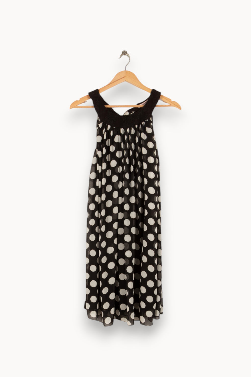 Robe Noire et Blanche - Taille S/36 de la marque La Fée Maraboutée | PARAD48961 - Vendu par Paradigme - Image 2
