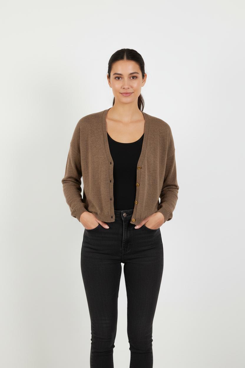 Cardigan Marron - Taille S/36