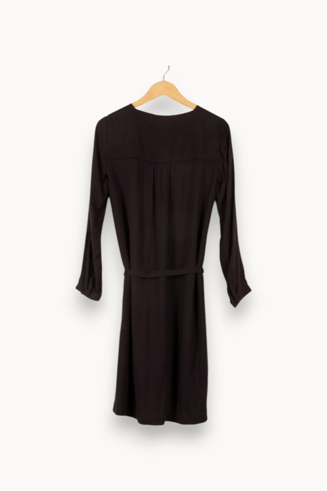 Robe Midi Noire - Taille S/36 de la marque Caroll | PARAD48969 - Vendu par Paradigme - Image 4