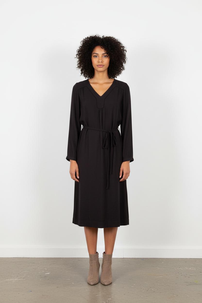 Robe Midi Noire - Taille S/36