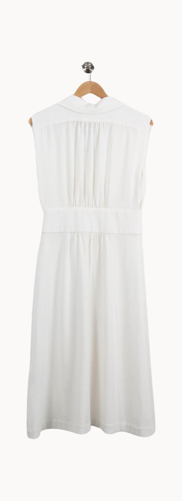 Robe Chemisier Blanche - Taille M/38 de la marque ba&sh | PARAD48977 - Vendu par Paradigme - Image 4