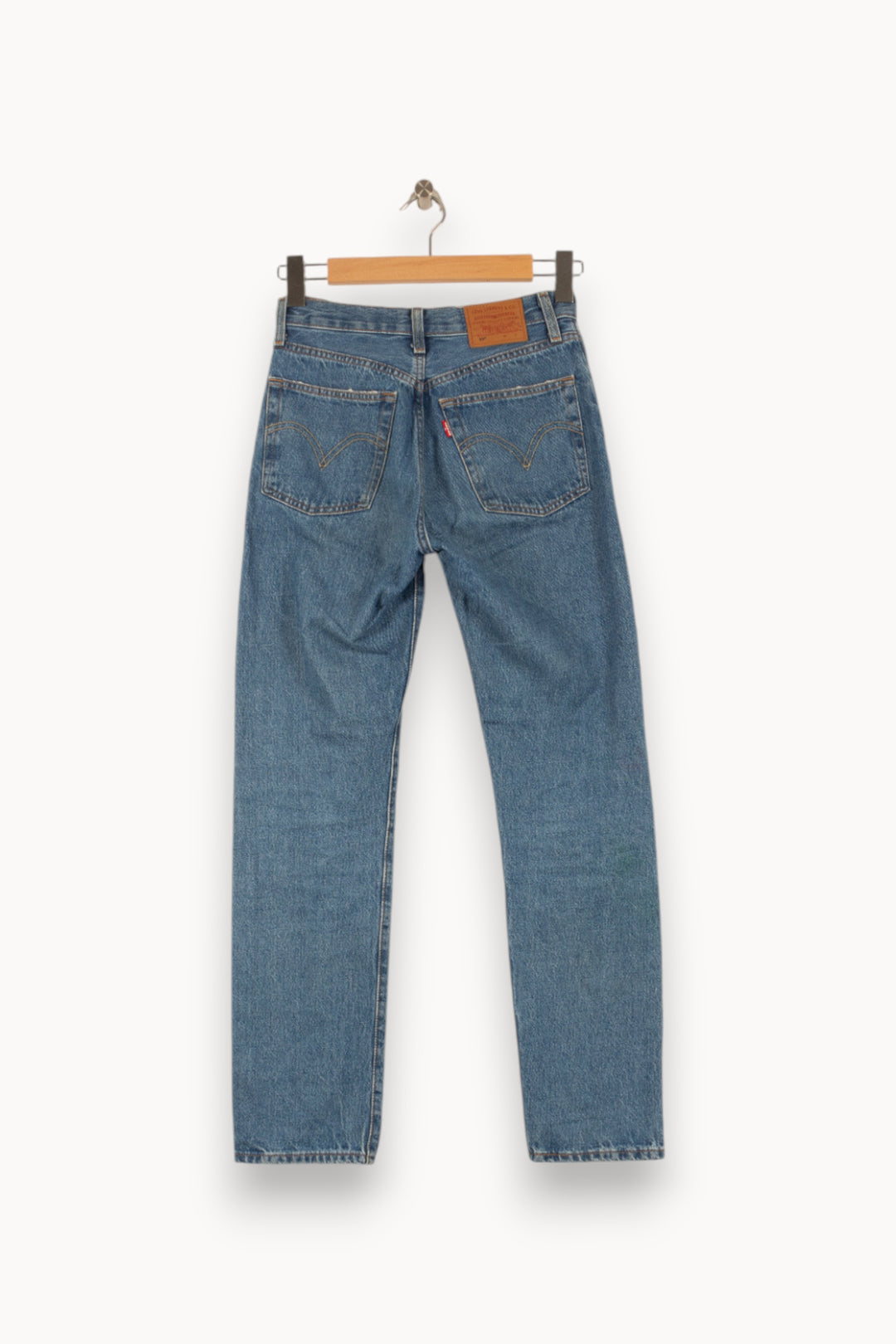 Jean Délavé Bleu - Taille XS/34 de la marque Levi's | PARAD48979 - Vendu par Paradigme - Image 4