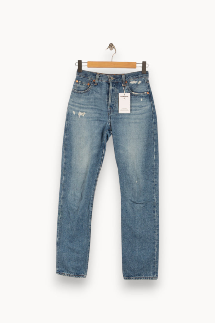 Jean Délavé Bleu - Taille XS/34 de la marque Levi's | PARAD48979 - Vendu par Paradigme - Image 2