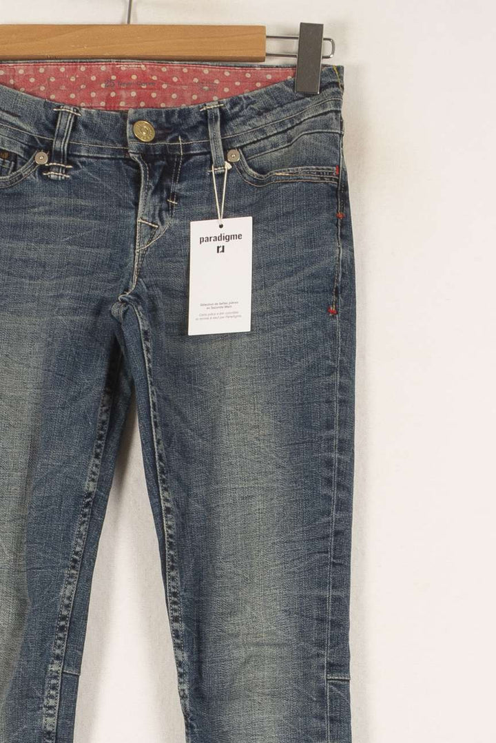 Jean Skinny Bleu - Taille XS/34 de la marque Levi's | PARAD48980 - Vendu par Paradigme - Image 3