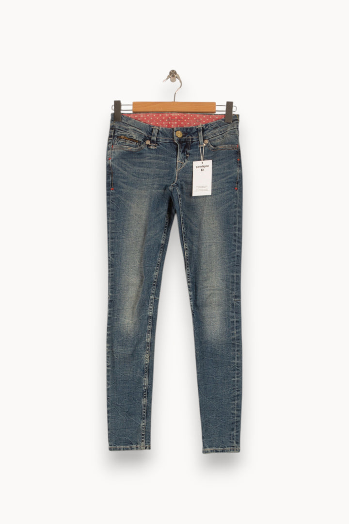 Jean Skinny Bleu - Taille XS/34 de la marque Levi's | PARAD48980 - Vendu par Paradigme - Image 2