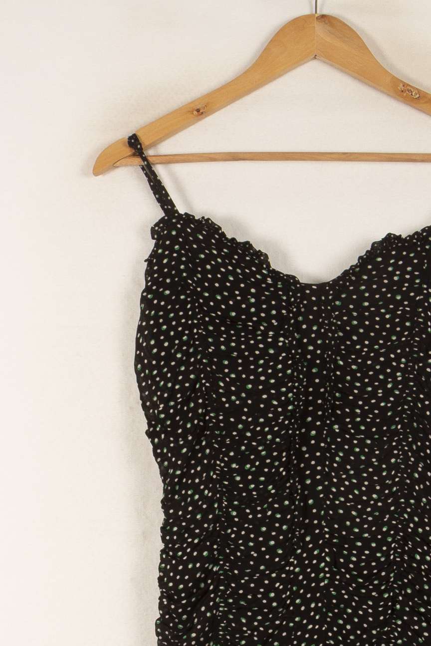 Robe Droite Noire et Blanche - Taille S/36 de la marque Bimba y Lola | PARAD48981 - Vendu par Paradigme - Image 3