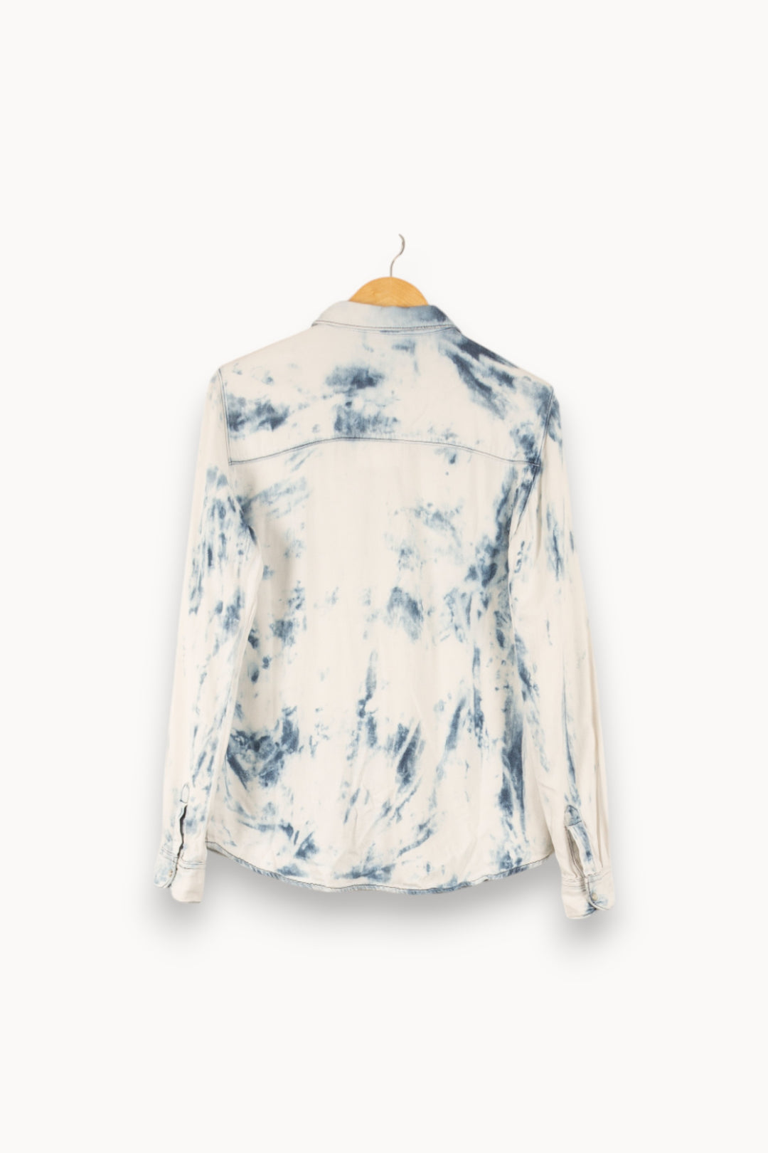 Chemise Blanche et Bleue - Taille S/36 de la marque ba&sh | PARAD48983 - Vendu par Paradigme - Image 4