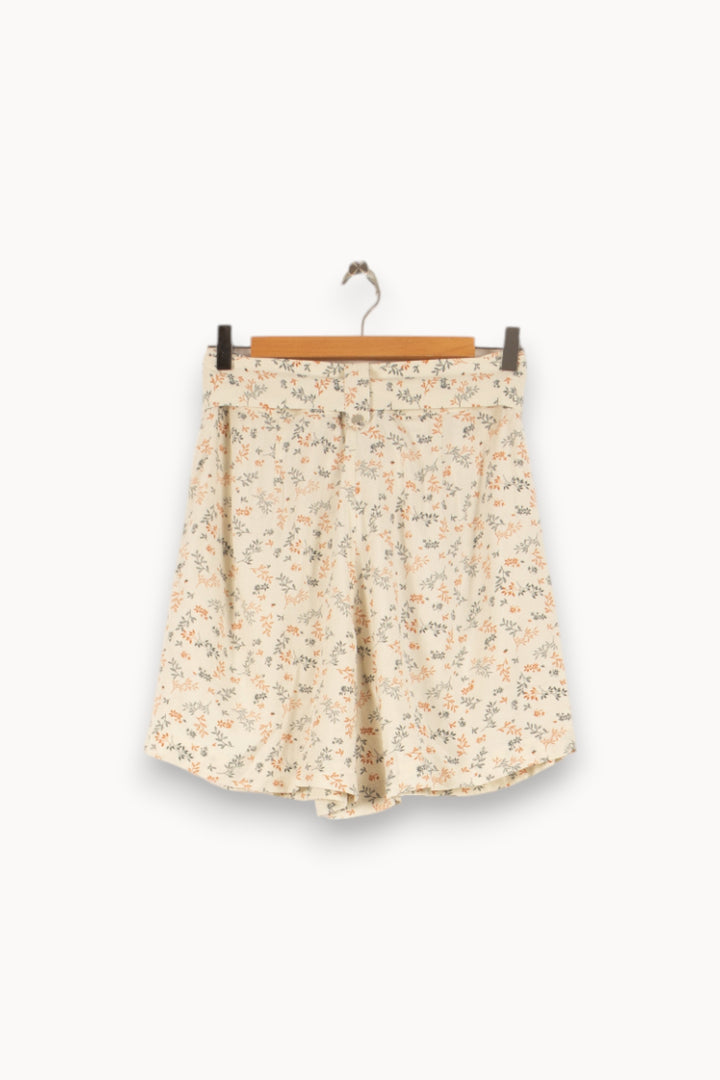 Short Imprimé Blanc - Taille M/38 de la marque One Step | PARAD48991 - Vendu par Paradigme - Image 4