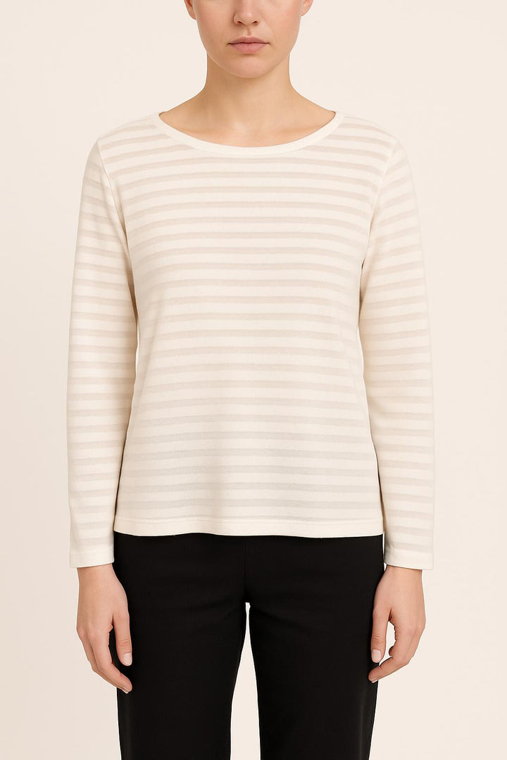 Pull Blanc - Taille L/40 de la marque La Fée Maraboutée | PARAD49000 - Vendu par Paradigme - Image 1