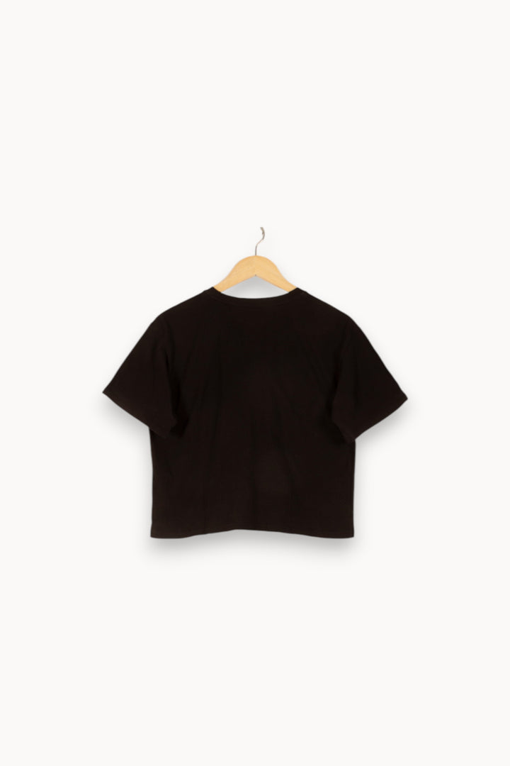 Tee-shirt Noir - Taille S/36 de la marque The Kooples | PARAD49003 - Vendu par Paradigme - Image 4